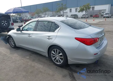 2014 Infiniti Q50 Premium z USA, uszkodzony, nr VIN JN1BV7AP3EM685578